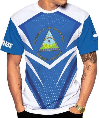 Personalized Nicaragua Shirt Custom Nicaragua Flag Lion Shirt for Men & Women Nicaraguan Camisas T-Shirt, Nicaragua Tshirt