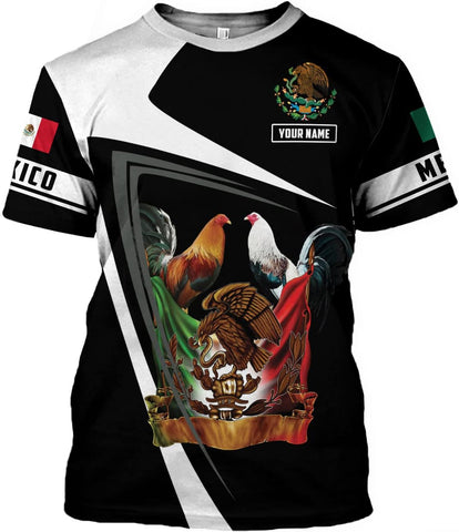 Mostefy Personalized Name Mexican Shirts for Men 3D, Customized Mexico Shirts for Men, Mexico Shirts for Women Mexico Shirt