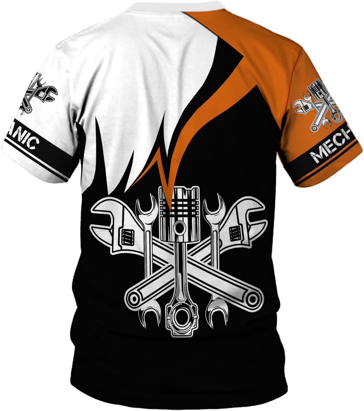 AOVL Personalized Mechanic Shirt 3D Mechanic Shirts Tool Box Mechanic for Men Women Mechanic Garage T-Shirt Mechanics S-5XL