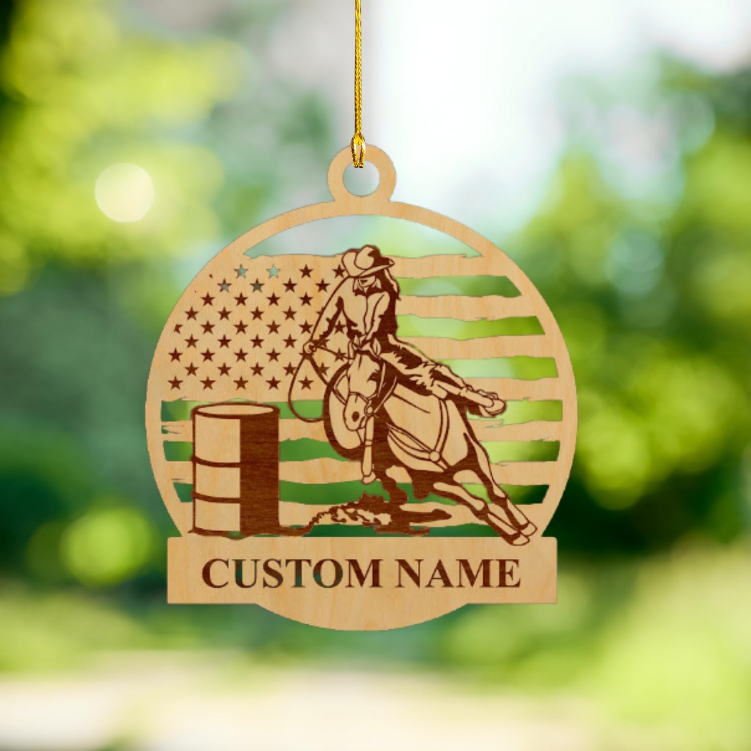 MAPrints Personalized Cowboy Ornament, Horse Ornament 2024, Cowboy Christmas Ornaments, Boy on Horse, Western Cowgirl Ornaments, Cowboy Boots and Hat Christmas Ornament (CB 6)