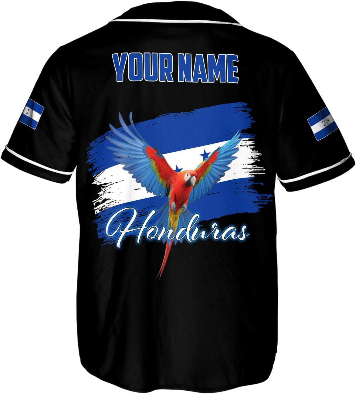 AOVL Personalized Honduras Baseball Jersey Shirt, Honduras Jersey for Men and Women, Jersey Honduras, Camisa Honduras Hombre