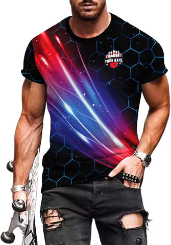 AOVL Custom Bowling Shirts for Men Bowling Shirts Bowling Shirts Unisex Bowling Jerseys for Men Custom Bowling Shirts for Men