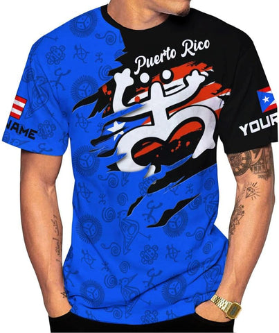 Mostefy Personalized Name Puerto Rico Shirt, Customized Puerto Rico Shirts for Men and Women, Puerto Rico Flag T-Shirt3