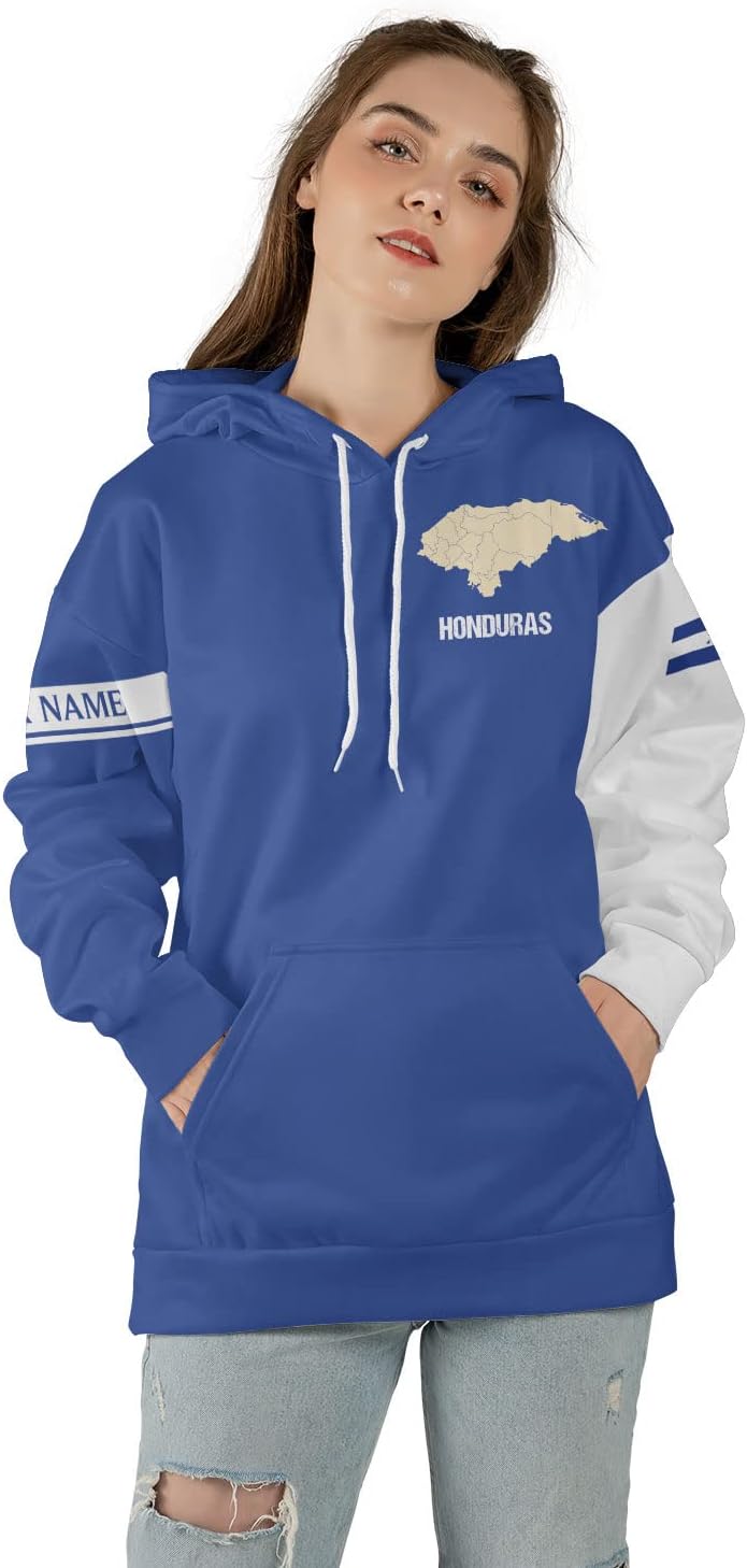 HomeDesign Personalized Honduras Hoodie Camisa Honduras Hoodies Honduras Sweaters Shirts Men & Women Honduran Pride Shirt