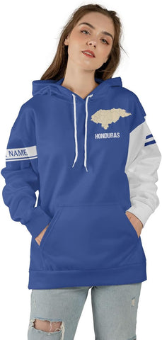 HomeDesign Personalized Honduras Hoodie Camisa Honduras Hoodies Honduras Sweaters Shirts Men & Women Honduran Pride Shirt