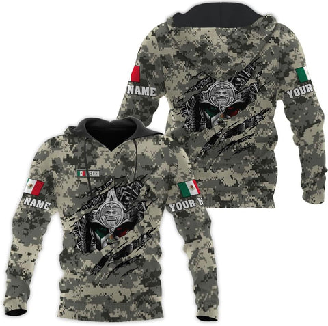 RoyalBro Personalized Mexico Shirts, Camisas De Mexico, Mexico Shirts for Men, Mexican Flag Jersey Shirt Mexico 3D Shirt