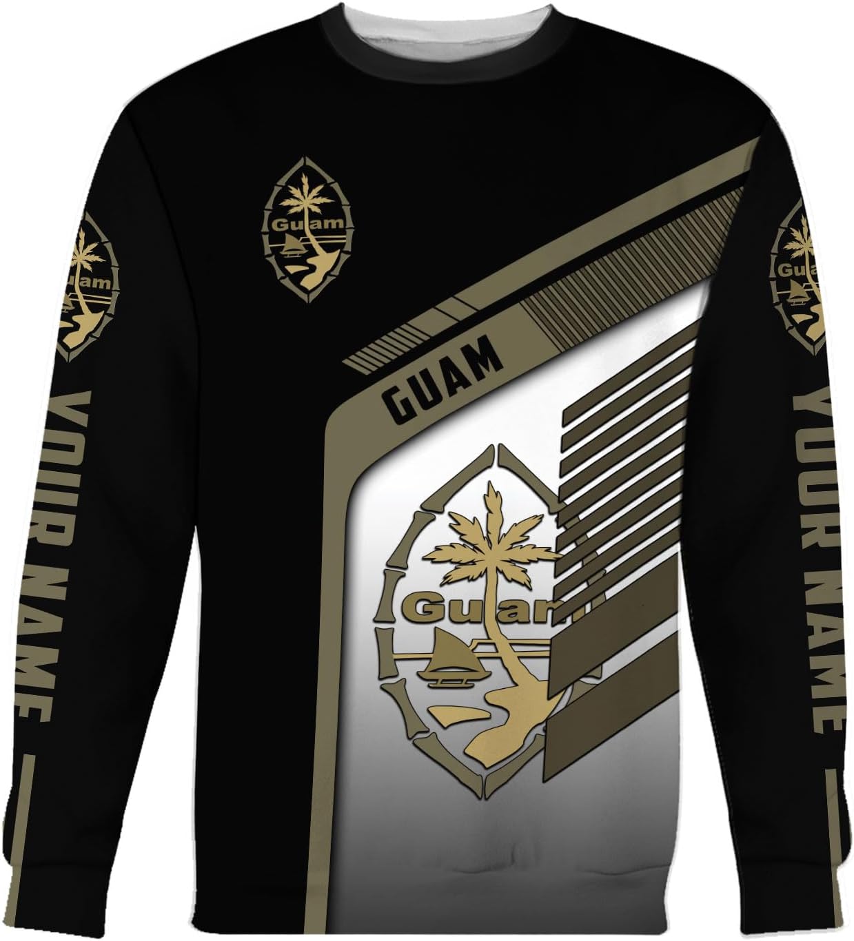 Vybonz Personalized Guam Hoodie - Guahan Pride Zip Hoodie for Men & Women