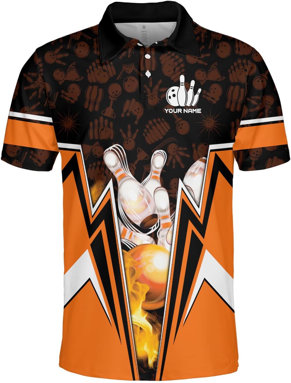 Custom Bowling Polo Shirt Personalized 3D Team Name Bowling Shirts for Men Women Jersey Unisex Bowler Short Sleeve Gift Tee