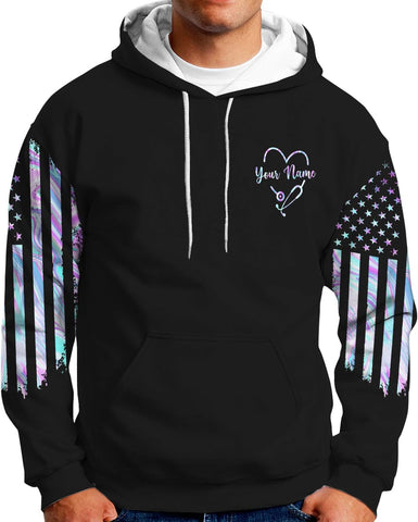 MoonArt Personalized Name Nurse Shirt Nurse Gifts Nurse Graduation Gift Funny Nurse T-Shirt Gift Nursing Emergency Shirts