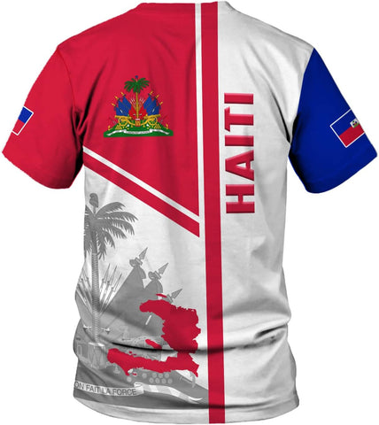 Personalized Haiti Shirt, Haitians Flag Pride Shirt, Haiti Shirts for Men & Women, Haitian Pride Tshirt, Haitian Flag Shirt
