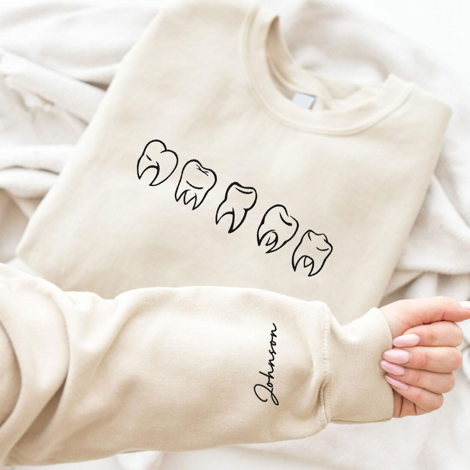 Custom Dental Sweatshirt, Dental Sweatshirts for Women, Dental Hygienist Assistant Sweatshirt, Dental Student Shirts Hoodies