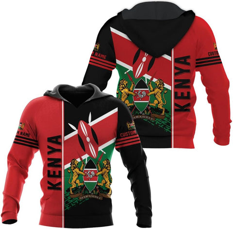 Personalized Kenya Flag 3D Shirts - Kenyan Pride Gift