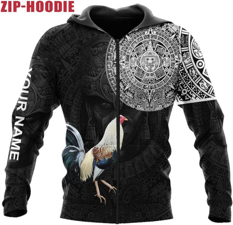 Mostefy Personalized Name Mexican Shirts for Men 3D, Rooster Mexico Shirts for Men, Mexico Shirt Eagle Flag Mexican Eagle (US, Alpha, Small, 5X-Large, Regular, Regular, Multi 12)