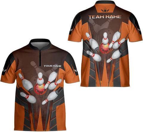 Mostprints Personalized Name Bowling Jersey 3D, Custom Bowling Shirts for Team, Bowling Shirt Unisex for Men & Women4