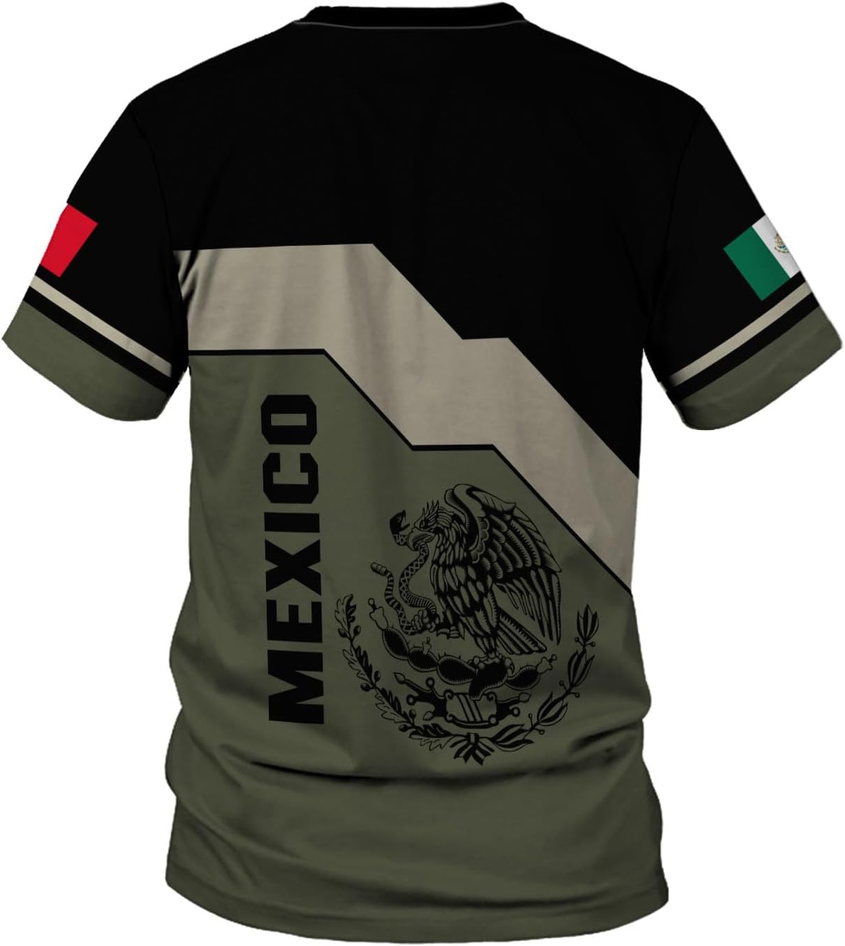 Mostefy Personalized Name Mexican Shirts for Men 3D, Customized Mexico Shirts for Men, Mexico Shirts for Women Mexico Shirt