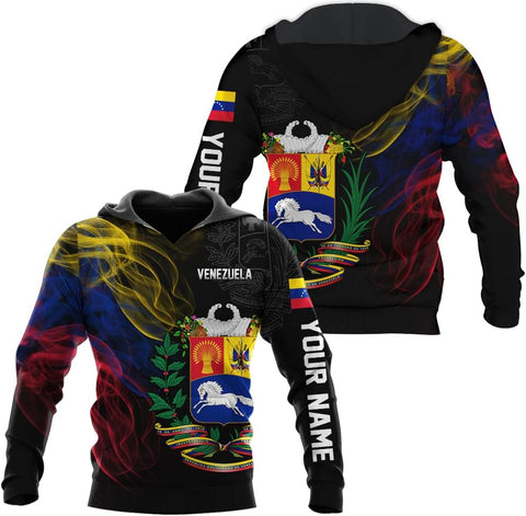 Personalized Name Venezuela Shirt, Flag Venezuelan Pride Roots T-Shirt, Sweatshirt, Zip Hoodies Gift for Men and Women