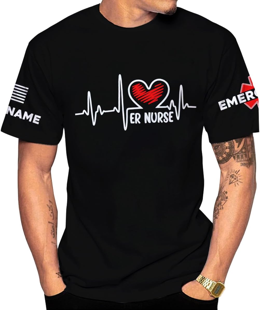 PAgree Custom ER Nurse Shirt - Women's Emergency Room Tshirt