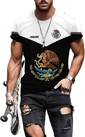 Personalized Name Mexican Hoodie 3D, Customized Mexican Hoodies for Men, Unisex Mexico Hoodie 3D, Mexico Hoodies for Men, Mexico Flag Gift for Women, T Shirt, Zip Up Hoodie, Sweatshirt HDM95
