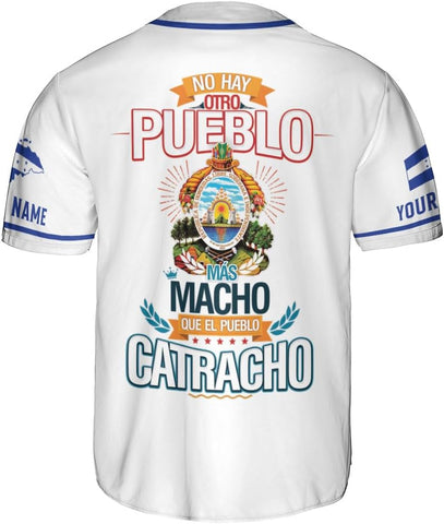 AOVL Personalized Honduras Baseball Jersey Shirt, Honduras Jersey for Men and Women, Jersey Honduras, Camisa Honduras Hombre