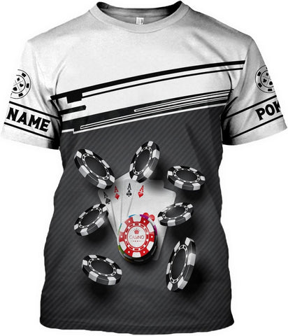 Royal Fight Personalized Poker Shirt 3D Funny Poker Shirt for Men Casino Poker Shirt Gifts Men Women Funny Poker Gift