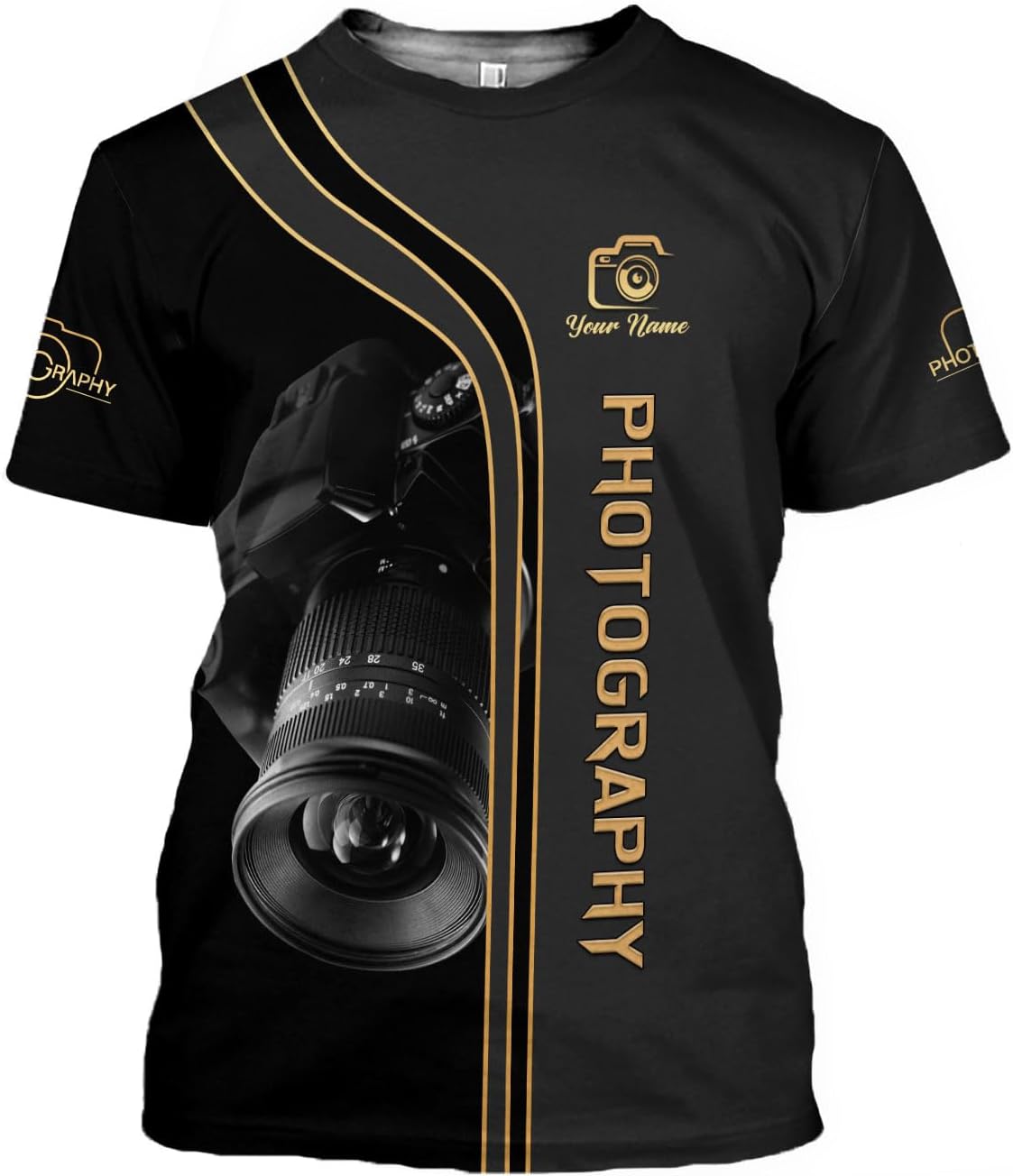 Podagree Personalized Photography Shirt Photographer Shirts Photographic Camera Tshirt Men & Women Photographer Gifts