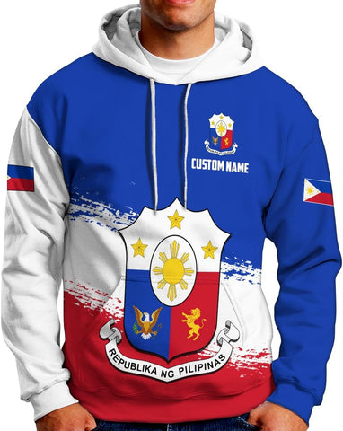 Personalized Philippines Shirts Filipino T Shirt Philippines Flag T-Shirt Filipino Philippine Flag Shirt Pinoy Flag