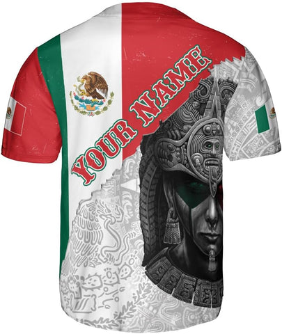 RoyalBro Personalized Mexico Baseball Jersey, Mexican Jersey for Men & Women, Mexican Flag Jersey, Mexico Shirt Camisa