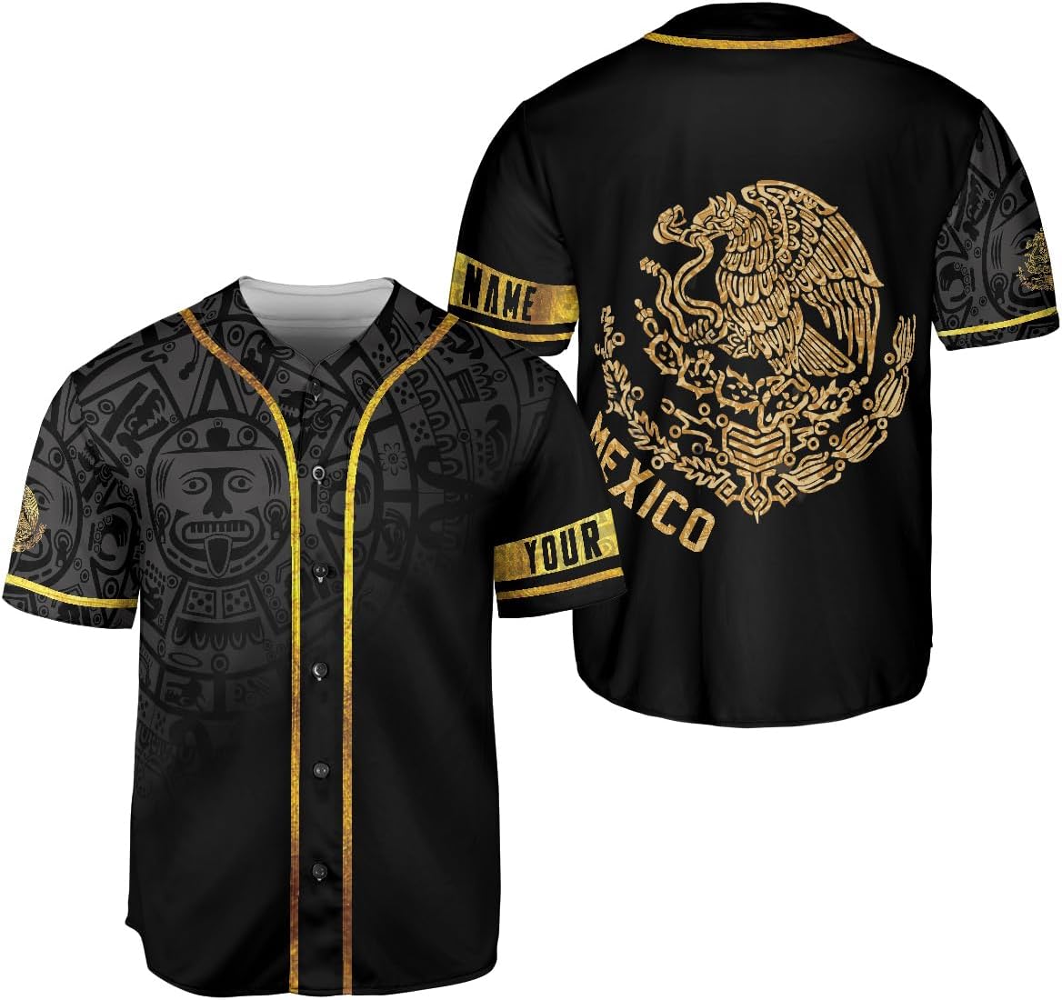 Royal Fight Personalised Mexico Baseball Jersey, Custom Name Number for Men Women Mexico Baseball Jersey Mexicano Shirt S-5XL