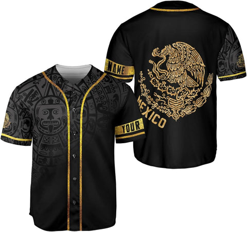 Royal Fight Personalised Mexico Baseball Jersey, Custom Name Number for Men Women Mexico Baseball Jersey Mexicano Shirt S-5XL