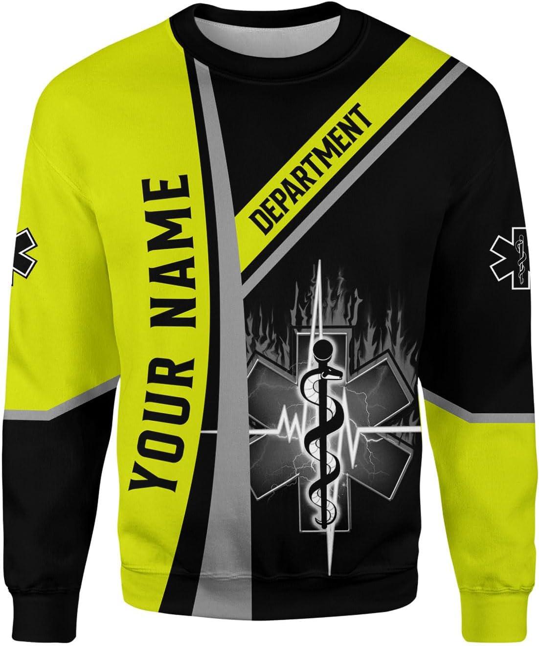 Custom EMS EMT Shirts Men Women, Personalized Paramedic Uniform Emergency Medical Technician Apparel, EMS Week Gifts