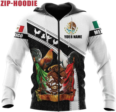 Mostefy Personalized Name Mexican Shirts for Men 3D, Rooster Mexico Shirts for Men, Mexico Shirt Eagle Flag Mexican Eagle (US, Alpha, Small, 5X-Large, Regular, Regular, Multi 11)