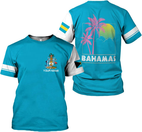 RoyalBro Personalized Bahamas Tshirt, Bahamas Souvenir Shirts Bahamian Shirt in Womens, Bahamas Shirt for Men Bahama Gift