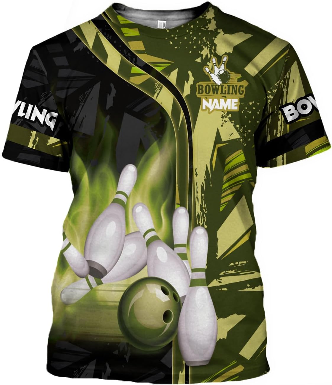 Intenprints Personalized Bowling Shirt Custom Bowling Shirts Bowling Gift Bowling Shirts for Women & Men Bowling Shirt Team