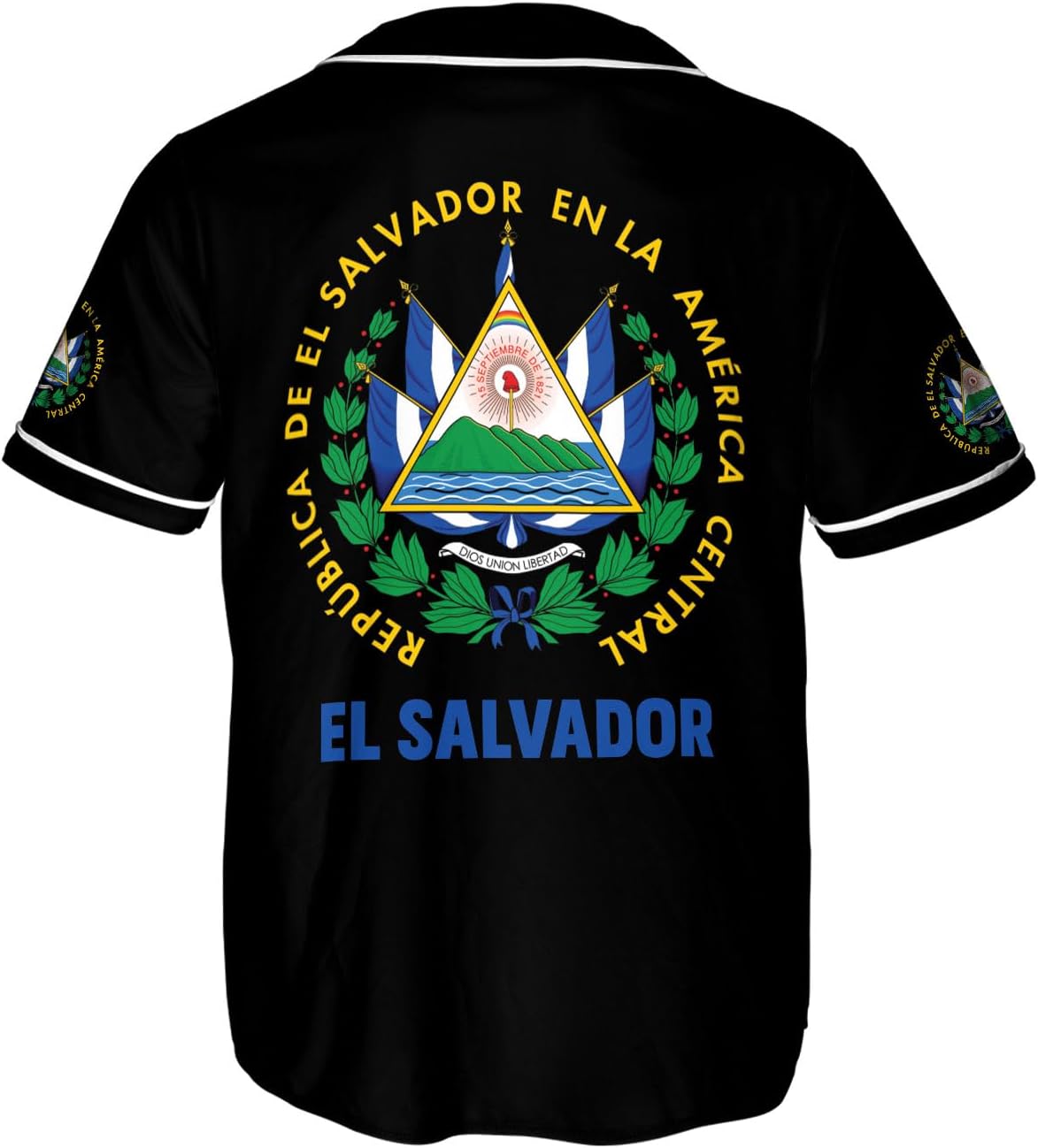 Parvii Personalized El Salvador Baseball Jersey - Proud El Salvador Shirt for Men