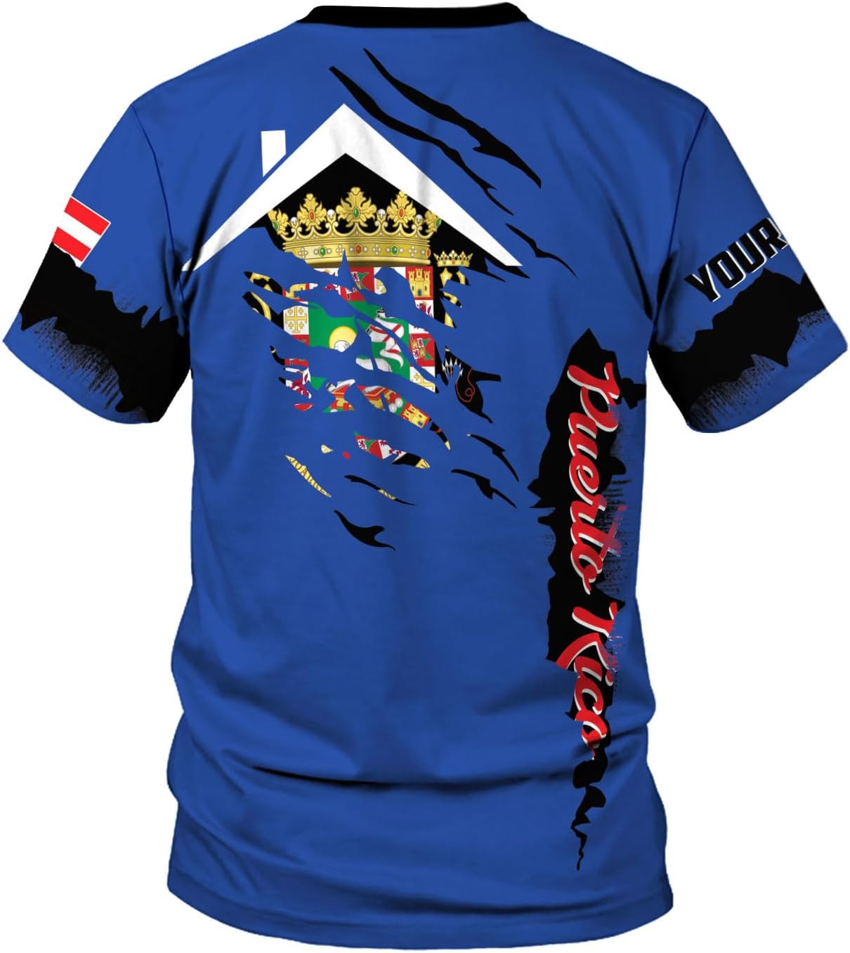 Mostefy Personalized Name Puerto Rico Shirt, Customized Puerto Rico Shirts for Men and Women, Puerto Rico Flag T-Shirt3