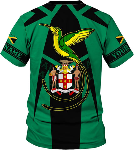 Personalized Jamaica Shirt Custom Jamaica Flag Lion Shirt for Men and Women, Jamaican Pride T-Shirt, Jamaica Tshirt Jamaicana