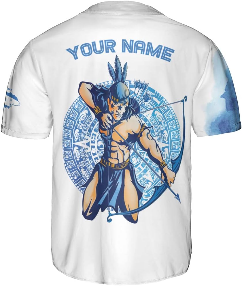 AOVL Personalized Honduras Baseball Jersey Shirt, Honduras Jersey for Men and Women, Jersey Honduras, Camisa Honduras Hombre