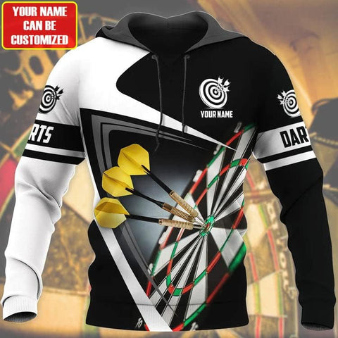 Personalized 3D Dart Shirts for Men, Dart Tshirts for Team, Dart League T-Shirt, Dart Gift, Graphic Darts Print Short Sleeve