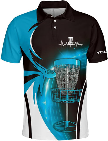 Royal Fight Personalized Polo Shirt - 3D Disc Golf Jerseys for Men & Teams S-5XL - Perfect Disc Golf Gifts