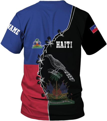 Personalized Haiti Shirt Haiti Tshirt Haiti Shirts for Men & Women Haitian Pride Tshirt Haiti t Shirt Haiti Gifts Tee