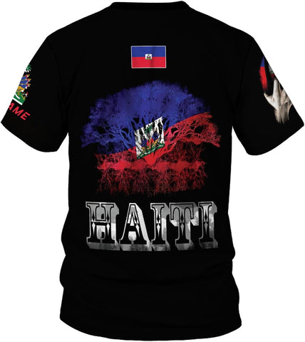 Ligthuy Personalized Haiti Shirt 3D, Haitians Flag Pride Shirt, Haiti Shirts for Men & Women, Haitian Pride Tshirt S-5XL