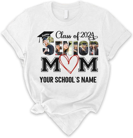 Personalized Graduation 2024 Shirt Proud Family of A Class of 2024 Graduate Class of 2024 Senior Class of 2024 Class of 2024