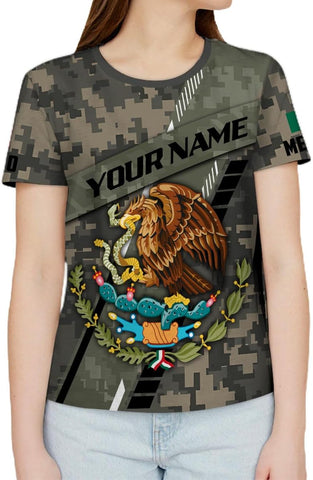 Mostefy Personalized Name Mexican Shirts for Men 3D, Customized Mexico Shirts for Men, Mexico Shirts for Women Mexico Shirt