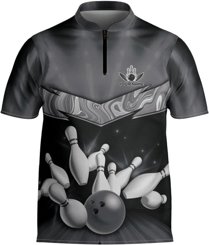Homedesign Personalized Bowling Jersey Gift 3D Custom Bowling Shirts for Team Name Bowl Bowler Shirt Unisex Cool Men Women