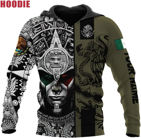 Personalized Name Mexican Hoodie 3D, Customized Mexican Hoodies for Men, Unisex Mexico Hoodie 3D, Mexico Hoodies for Men, Mexico Flag Gift for Women, T Shirt, Zip Up Hoodie, Sweatshirt HD22