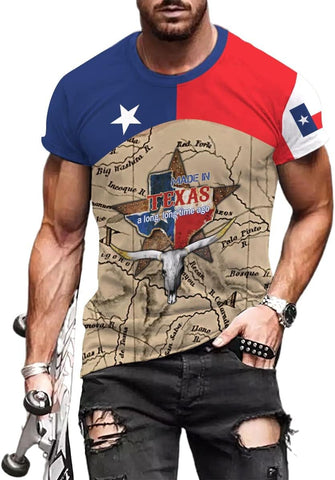 HomeDesign Personalized Name Texas Flag and Map Dont Mess with Texas Shirts 3D Unisex Shirt for Men Women Adult Size S-5XL