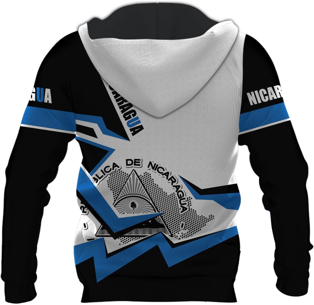 Custom Nicaragua Shirt 3D Flag T-Shirt Hoodie Sweatshirt, Camisas Nicaraguan Men & Women Personalized Nicaragua Shirt