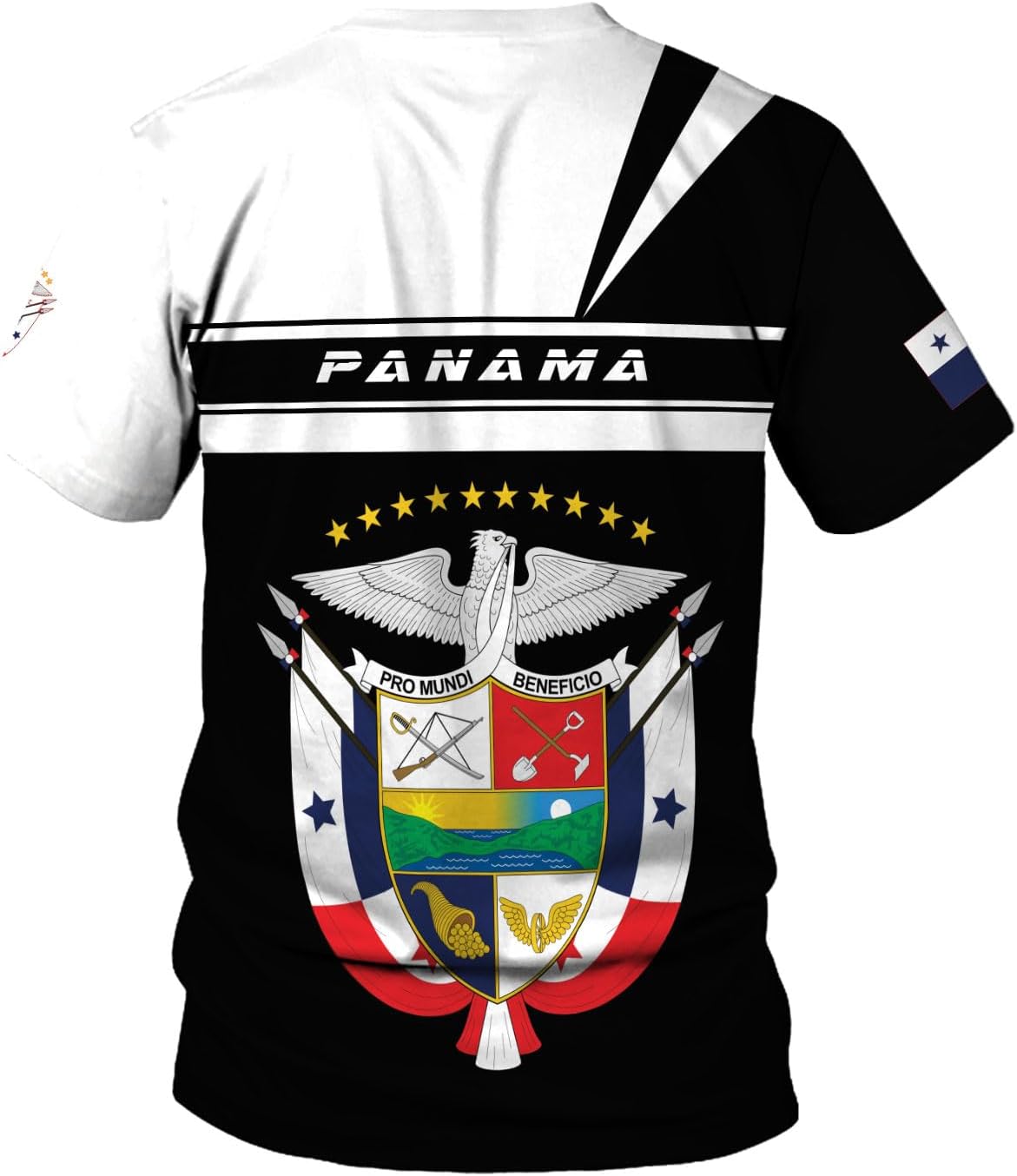 Mostprints Personalized Panama Shirt 3D, Panama Camisa Shirt, Panamanian Flag Pride Shirts Panama Hombres Camisa Men Women