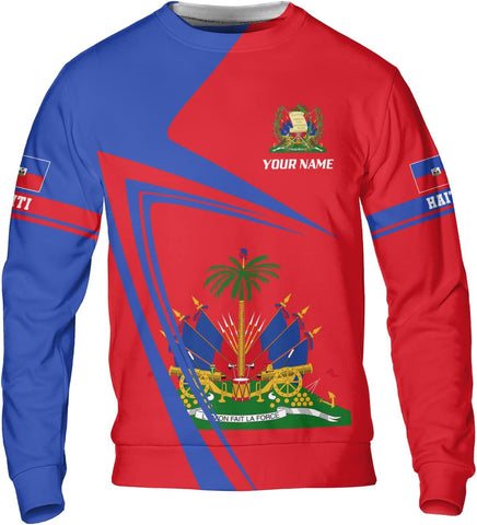 Personalized Haiti Shirt, Haitians Flag Pride Shirt, Haiti Shirts for Men & Women, Haitian Pride Tshirt, Haitian Flag Shirt