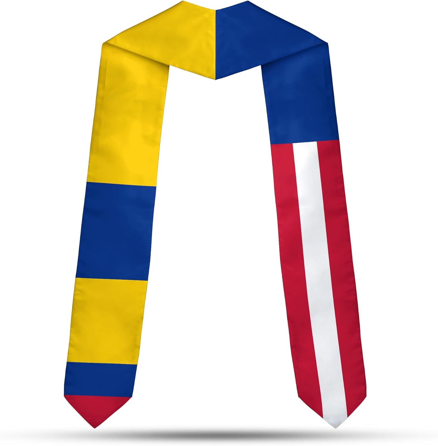 Pretyprints Colombians Graduation Sash, Custom Colombians American Flag Graduation Sash 2025, Colombia Graduation Stole